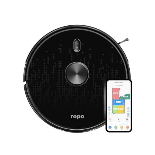 Robô Aspirador e Passa Pano Ropo Smart Laser Bivolt