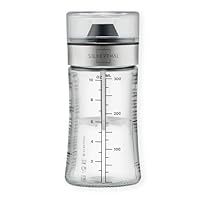 ✔ Le mieux est de faire soi-même - préparer sa propre vinaigrette saine selon ses préférences individuelles. Mixeur d'une capacité de 350 ml en verre avec anneau en acier inoxydable & couvercle anti-fuite. ✔ Vinaigrette à emporter - à la maison, en d...