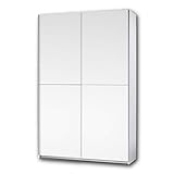 ELEGANTES DESIGN - Das moderne Designkonzept mit klaren Linien sorgt für einheitliche Eleganz in Ihrem Schlafzimmer und passt auch wegen seiner schmalen Bauform perfekt in Ihren Flur.