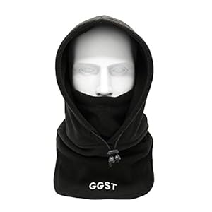 GG ST Balaclava Windproof Ski Mask Winter Thermal Fleece Hood Heavyweight Neck Warmer Snood Outdoor Sports Face Covers…