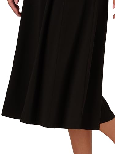 Adrianna Papell Women's A-line Gored Seamed Midi Skirt4