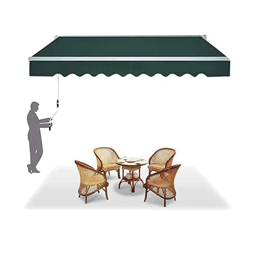 Toldo impermeable 6x2m de lona azul duradera y resistente
