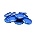 Hidden Gem Aluminum Alloy Discbound Discs - 7 Colors, 2 Sizes - for Circa, Arc, TUL Systems (Blue, 1-inch)
