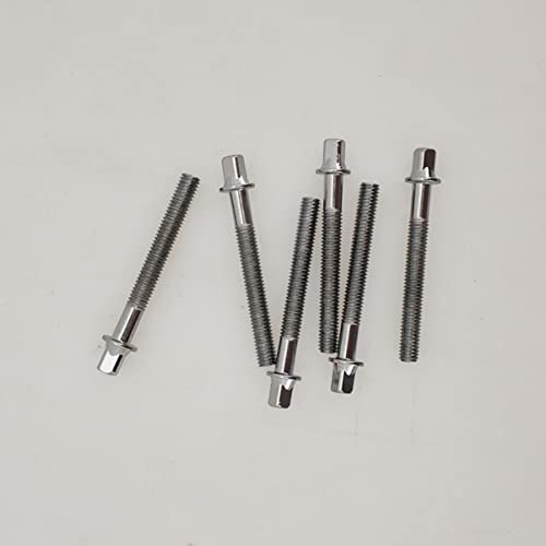 Abaodam 18pcs Tornillos para Montaje de Bombo con Arandelas para Soporte de Redoblante de Batería Metal miniatura 5