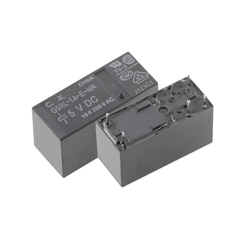 Relé G5RL-1A-E-HR-12VDC componente electrónico interruptor 16A para PCB lote de 2 6
