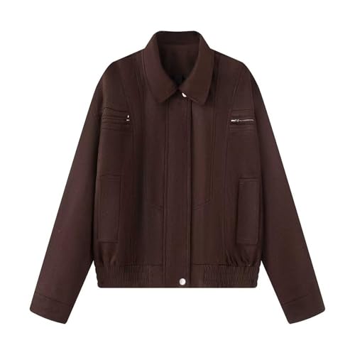 Gabardina mujer abrigo de entretiempo chaqueta de invierno de manga larga ropa de abrigo elegante