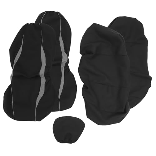 Housses de siège de voiture TOYANDONA pour voyages en famille et protection des appuie-tête