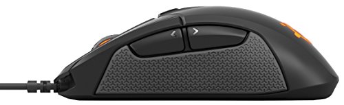 SteelSeries Rival 310 Mouse Ottico da Gioco, Illuminazione RGB, 6 Pulsanti, Impugnature Laterali in Gomma, Memoria Integrata, Cablata, Nero