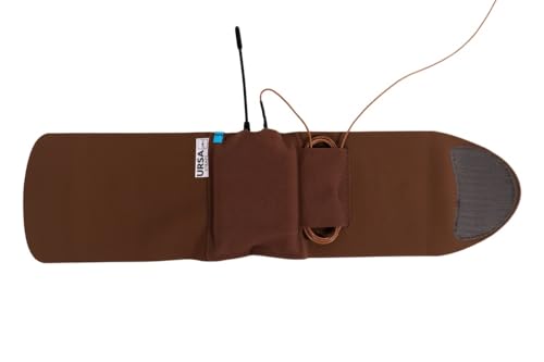 Soporte de transmisor URSA Straps elástico de perfil bajo color caramelo 3