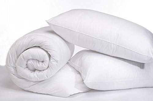 Value Comfort Home ANTI-ALLERGY Super Soft Down Alternative MICROFIBRE Hotel Quality Duvet INCLUDES Pillows | Double 10.5 + Pillows