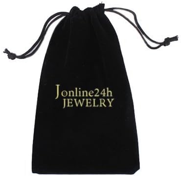 Miniatura 5 de Collar Jonline24h negro de cuero trenzado, con cadena y broche de acero inoxidable de 4 mm, de 14 a 30 pulgadas, para obsequio