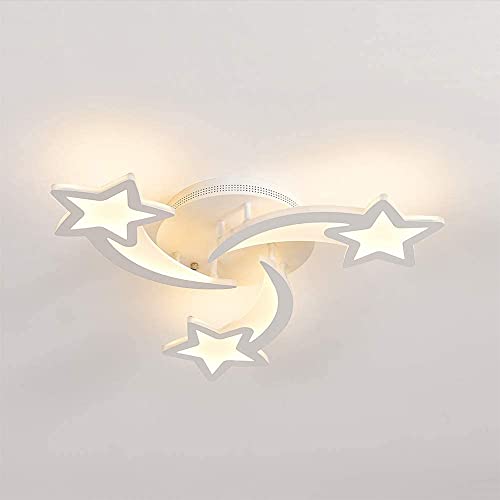 Plafonnier LED dimmable YangRy design étoile moderne avec télécommande - 2