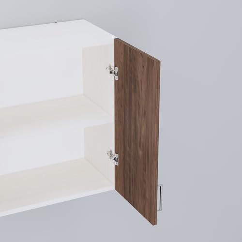 Image of SPECIALITY PANELS 2 Door Modular Wall Mounted Kitchen Cabinet with Adjustable Shelf Space Saving Storage Unit Durable Engineered Wood Cupboard for Kitchen Living Room Furniture | DIY Assembly