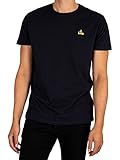 Lois Jeans Blau Neues Baco T-Shirt mit Mini-Logo