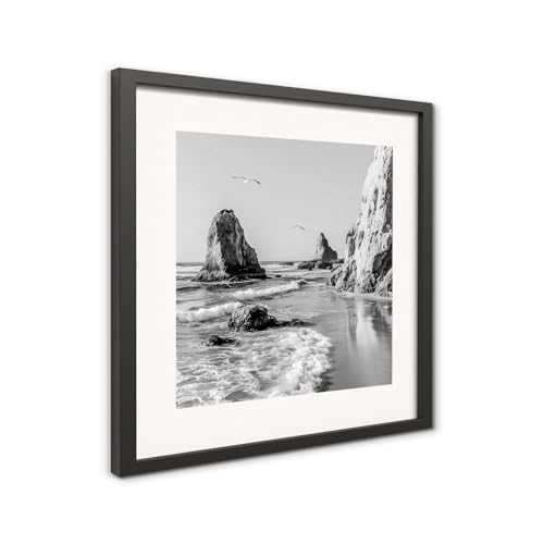 Cadre mural STYLER roches 30x30cm pour habiller un mur vide