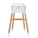 heartwood adjustable wooden high chair