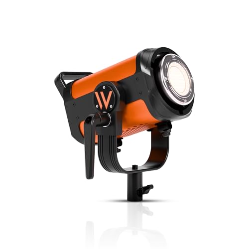 Image of Welborn VL-500B Bi-Color LED COB Continuous Light with App Control, 18cm Reflector, 500W - 3200K-5600K Adjustable Color Temperature, AC Powered, Ideal for Photography & Video Shooting (500B)