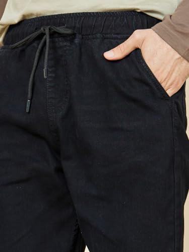 Image of Styli Men Balloon Fit Jeans with Pocket Construction | High-Rise Relaxed Fit Denim Pants | Comfortable Casual Everyday Wear | Stylish Wide-Leg Denim for Smart Casual Outfits