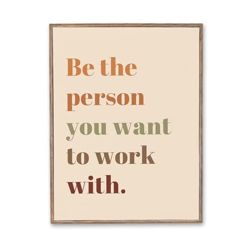 XWELLDAN Be the Person You Want to Work with Boho