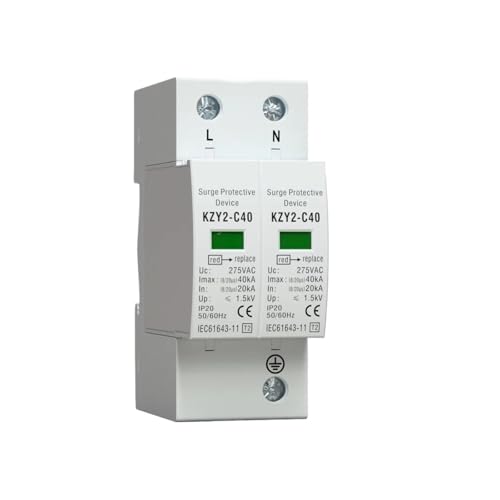 KZY2-C40 2P AC 275V 20KA-40KA 𗋊 T[Wی쑕u SPD PEt ZSdCی쑕u(2P 385V)