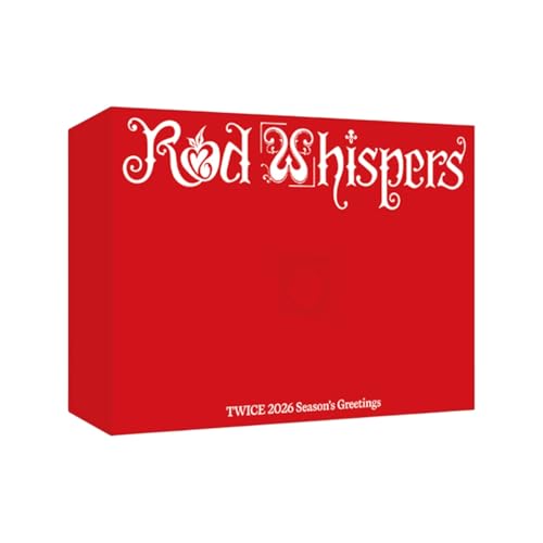 TWICE - 2026 SEASONS GREETINGS Photobook [RED WHISPERS]