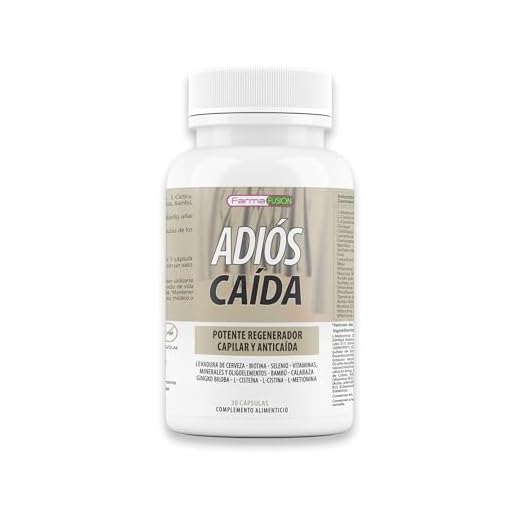 Potente tratamiento anticaída para el cabello | Activador del crecimiento del cabello | Aumenta el volumen y la densidad del pelo | Apto para hombres y mujeres | Resultados 100% visibles | 30 cápsulas