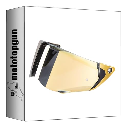 Écran Scorpion EXO-HX1 Carbon KDF-19 visière or miroir casque moto mototopgun