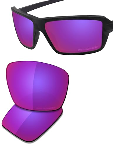 Image of SAUCER Premium Replacement Lenses for Oakley Cables OO9129 Sunglasses