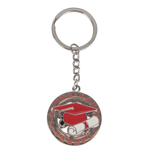 Doni Bomboniere Laurea 12 pz Portachiavi Ruota con Scritta Laure