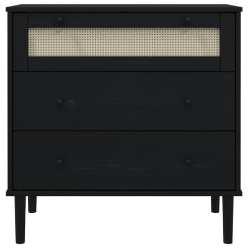 Armarios de almacenamiento SENJA en madera maciza de pino 6