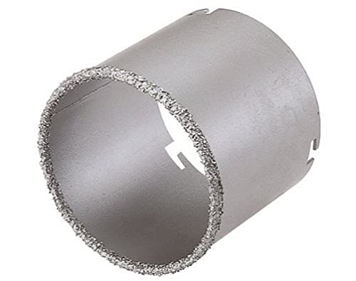 wolfcraft Annular Bit Insert, Tungsten Carbide Coated I 3474000 I For plumbing and electrical installations in brick walls and stone, cutting depth 55 mm