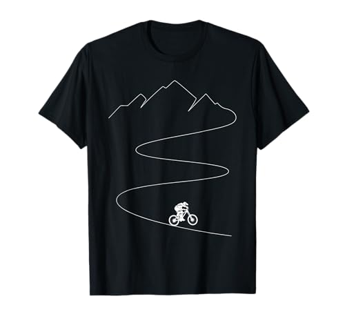 Mountain Biking Cyclist Rider T-Shirt