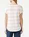 Vero Moda Vmwide Stripe S/l Top Noos Camiseta, Rosa Sepia, Mujer