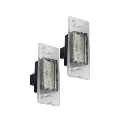 Luces de matrícula de coche con iluminación nitida y ajuste exacto 8D0943021 para Audi A4 B5