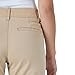 Lee Women's Relaxed Fit Austyn Knit Waist Cargo Capri Pant, Café, 14