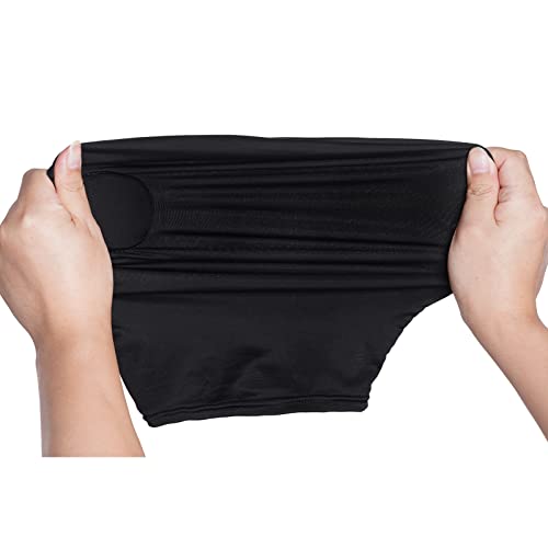 Miayon Zentai Hood Mask Full Cover Spandex Mask Open Eye & Mouth Elastic Breathable Mask for Halloween Cosplay Costume Unisex