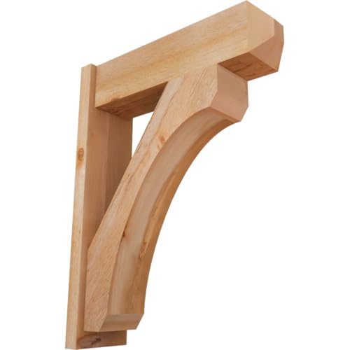 8"W x 28"D x 36"H Legacy Craftsman Rough Sawn Outlooker, Western Red Cedar