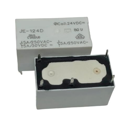 Relé JE-124D 1114-1C-24V conmutador de 5 pines para circuito