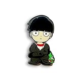 Mob Psycho Pin Enamel Mob Psycho 100 Pin Shigeo Kageyama Pin Mob Pin Mob Psycho Enamel Pins Mob Psycho Merch mob psycho 100 figure pin mob psycho 100 plush pin (GOD)