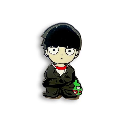 Mob Psycho 100 Enamel Pins - Shigeo Kageyama & Mob Designs
