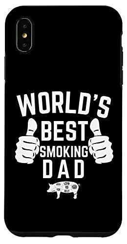 iPhone X/XS Worlds Best Dad Fathers Day BBQ Smoker Gag Gift 2022 Case