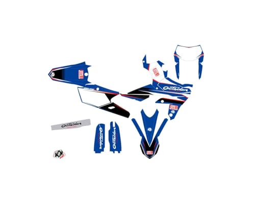 Kit déco Yamaha 450 WRF 2018 Outsiders OTS anti rayures