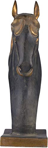 Buste de cheval laiton Exotic India pour sublimer un meuble - 3