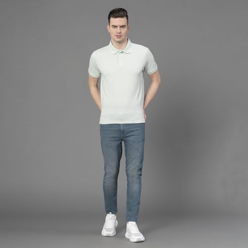 Image of Red Tape Denim Jeans for Men in Medium Blue| Denim Jeans