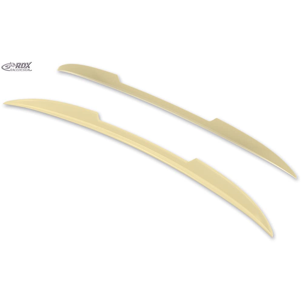 RDX Racedesign Heckspoilerlippe kompatibel mit BMW 3er E93 Cabrio (PU)