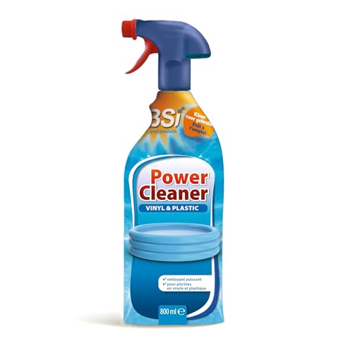 BSI - Nettoyant - Spray - Pour Nettoyer Plastique Et Vynil - Contre La Saleté Ou Les Dépôts - Prêt A l'Emploi - 800ml, Translucide