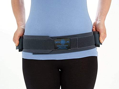 Image of SI Belt, Sacroiliac Joint Belt for Back Pain, Hip Pain, Sacroiliac Joint Dysfunction Belt, Size-L (Fits 40 inch to 46 inch Hip Measurement)
