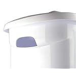 Sterilite Ultra Wheeled Laundry Hamper with Lid, Handle and Wheels for Easy Rolling of Clothes to and from The Laundry Room, Plastic, White, 1-Pack - Image 5