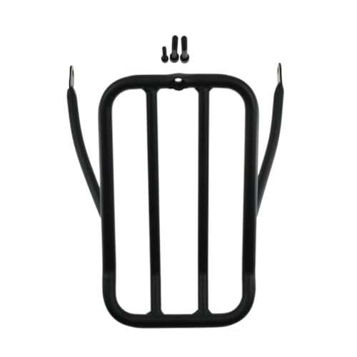 Support arrière en métal noir pour fixer vos bagages en solo
