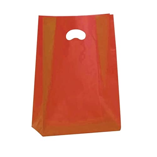 Shopper in Plastica con soffietto e manico a